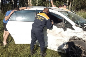 Во Владимирской области столкнулись Toyota и «Лада»: минимум один человек пострадал