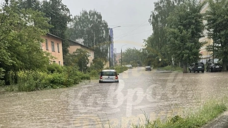 Крупный город во Владимирской области затопило после обильных ливней