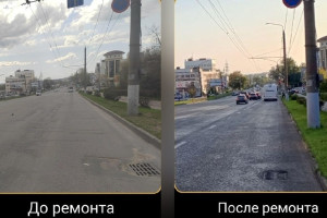 Две улицы Владимира закатали в новый асфальт 