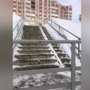 Жители Владимира пожаловались на «убийственную» лестницу