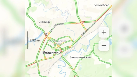 Водители встали в пробках на всех выездах из Владимира