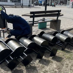 Во Владимире установят 140 новых урн в парках и скверах