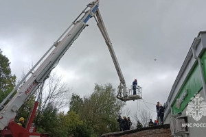 В «Пятерочке» на улице Мира во Владимире рухнул потолок