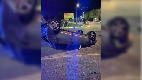 Легковой автомобиль перевернулся в Муроме