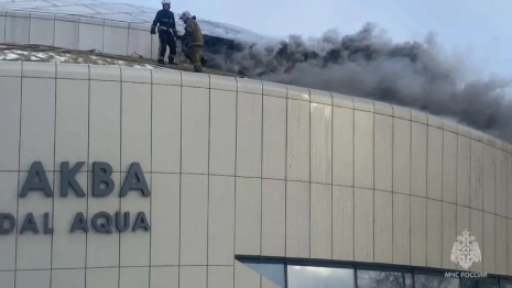 В Суздале во второй раз загорелся аквапарк