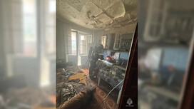 В Собинке из горящей шестиэтажки эвакуировали 15 взрослых и 5 детей