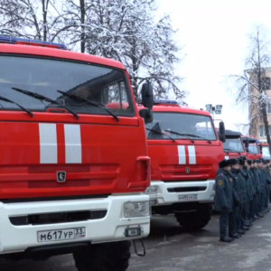 Во Владимирской области МЧС получили новые 7 машин