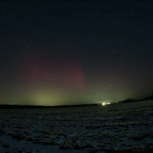 Жители Владимирской области наблюдали северное сияние 26 февраля