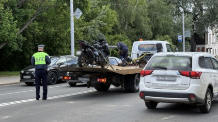 Во Владимире мотоциклист сбил двоих 13-летних детей