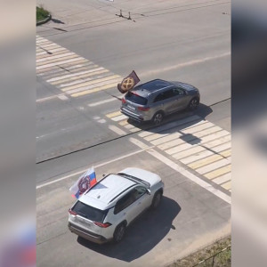 В Коврове прошел автопробег в поддержку бойцов СВО и ЧВК «Вагнер»