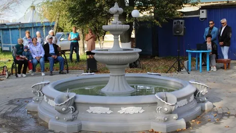 В селе во Владимирской области появился фонтан