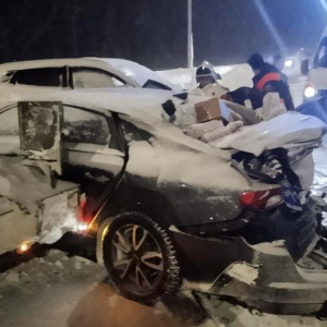 В ДТП из-за непогоды на М-12 пострадала женщина