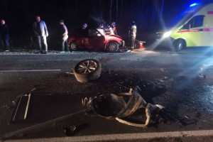Появилось видео с места смертельной аварии в Судогодском районе