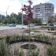 Во Владимире озеленили перекресток проспекта Строителей с улицей Балакирева