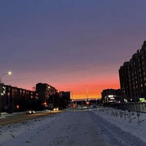 Владимирская область встретила первое утро 2025 год огненным рассветом