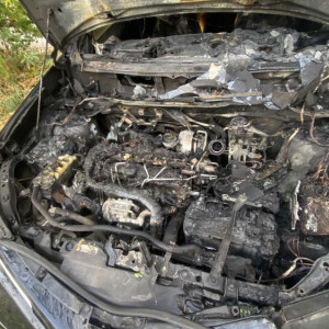 Во Владимирской области подожгли автомобиль