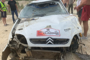 Автомобиль перевернулся на ралли во Владимирской области