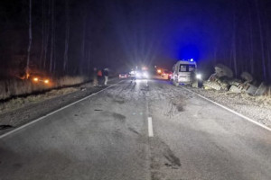 В Гусь-Хрустальном районе иномарка влетела в трактор: пострадала пассажирка