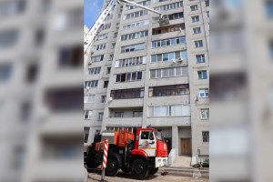 В Владимире во время пожара на 8 этаже спасли 15 человек