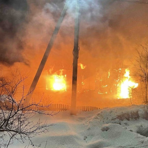 Во Владимирской области один человек пострадал на пожаре 