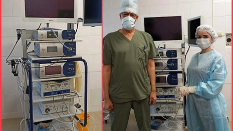 Для двух владимирских ЦРБ приобрели новые лапароскопические стойки