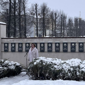 В Камешково открыли мемориальную доску в честь погибших на СВО бойцов