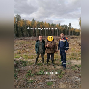 Во Владимирской области заблудившийся грибник сутки провел в лесу