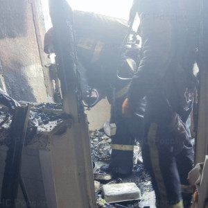 Во Владимире на пожаре в многоэтажке спасли 10 взрослых и 2 детей