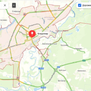 Во Владимире шоссе встали в пятничных пробках