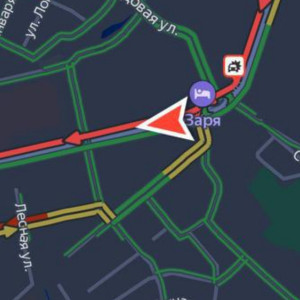 Во Владимире из-за ДТП на «Заре» выросла пробка