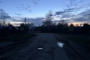 В деревне под Собинкой две дороги утонули в темноте