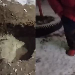 В Коврове женщина провалилась в яму с кипятком