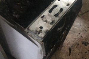 В Муроме 15 спасателей съехались к дому из-за горящей стиральной машинки