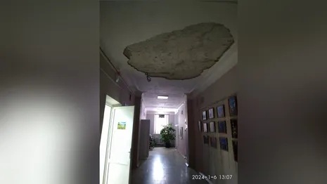 В Гусь-Хрустальном восстановили обвалившийся в школе искусств потолок