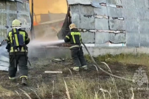 Пожар на фабрике по производству дверей под Ковровом полностью ликвидировали