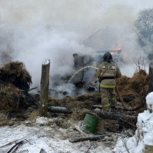 На пожаре под Гусь-Хрустальным пострадал один человек