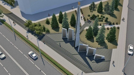 Во Владимире цену установки стелы «Город трудовой доблести» снизили на 50 млн рублей