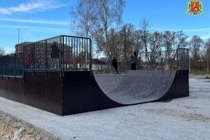 В Меленках появилась скейт-площадка