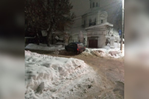 В центре Владимира пьяный водитель наехал на мать с ребенком