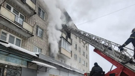 В Александрове маму с двумя дочерьми вытащили из горящей квартиры