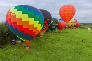 Муромский аэростат поднялся в небо над Нижним Новгородом