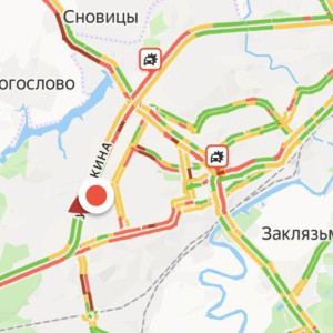 Владимир встал в пробках утром 27 января