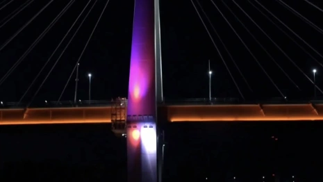 Бастрыкин напомнил о возможной растрате 150 млн рублей на подсветку моста через Оку в Муроме