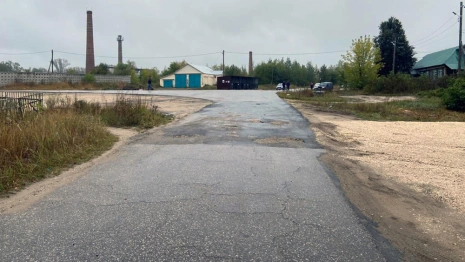 Поселок во Владимирской области остался без дороги за 5,5 млн рублей