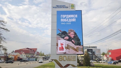 В Киржаче появилась 15-метровая стела к 89-летию Победы в Великой Отечественной войне