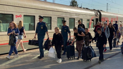 Во Владимир приехали 92 ребенка из Белгородской области