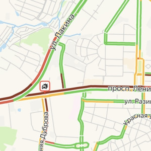 На проспекте Ленина во Владимире выросла пробка в 2,5 км