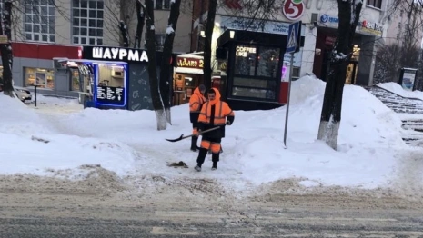 Во Владимире на шести улицах пройдет ночная уборка снега