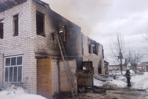 Причиной пожара в Гусь-Хрустальном районе стало короткое замыкание