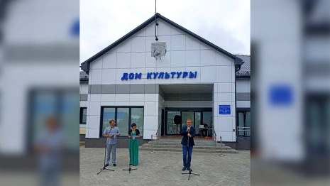Новый Дом культуры открыли в Гусь-Хрустальном районе